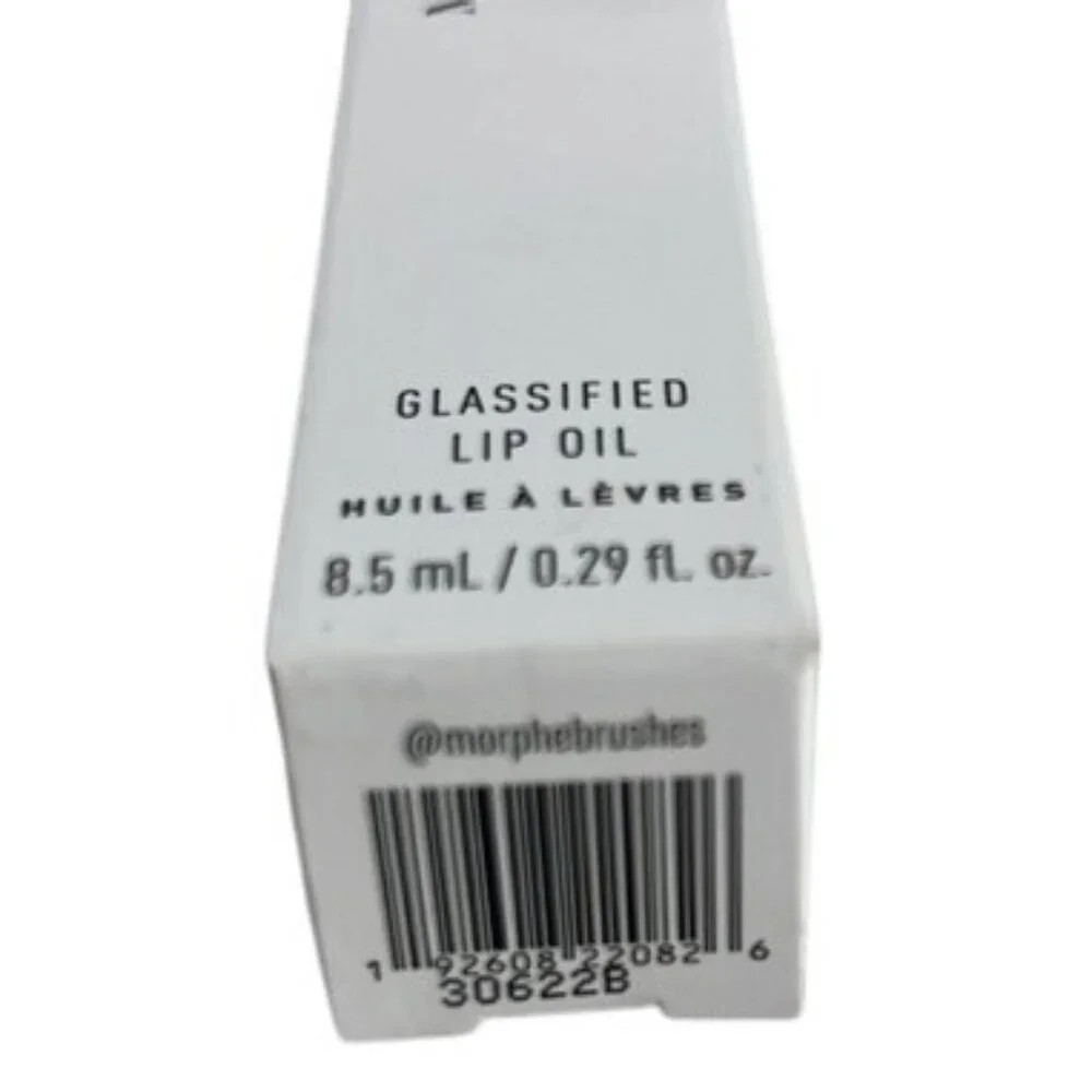 Morphe 2 Glassified‎ Lip Oil Shade Flutter 8.5ml NIB